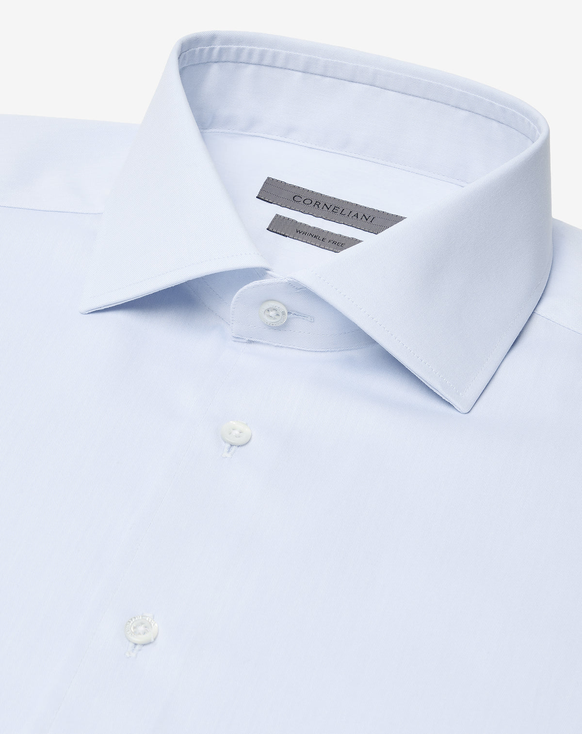 CORNELIANI Wrinkle Free Shirt SKY BLUE