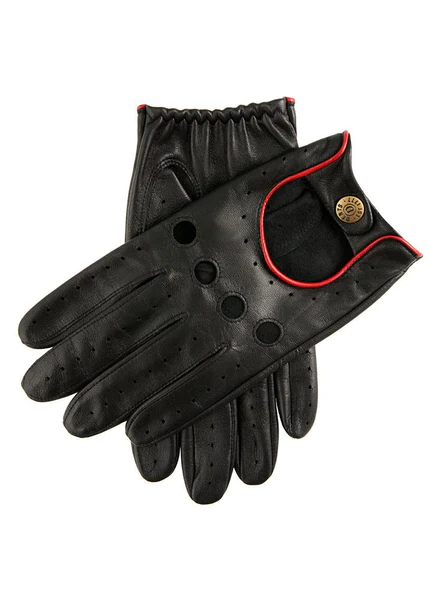 DENTS Delta Driving Gloves BLACK/RED