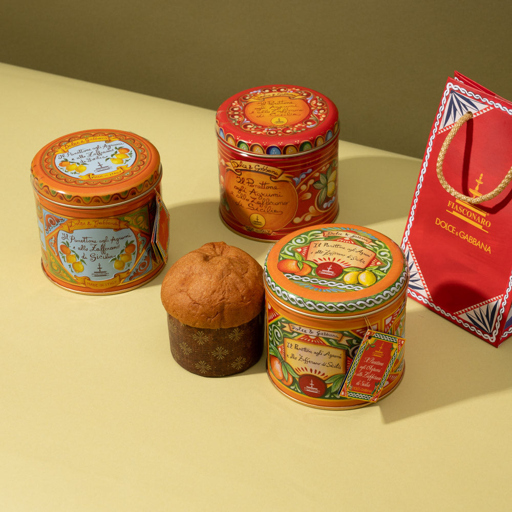 DOLCE & GABBANA Sicilian Fruits & Saffron Mini Panettone 100g