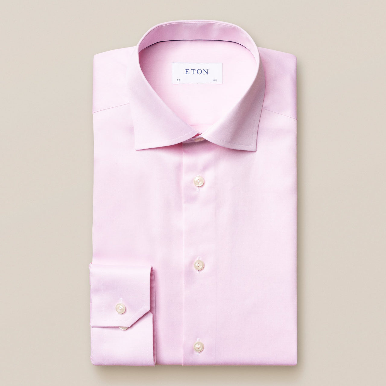 ETON plain buttoned shirt light pink SC-CONTEMPORARY FIT