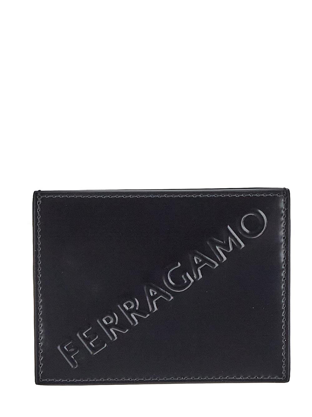 FERRAGAMO Man Card Holder BLACK