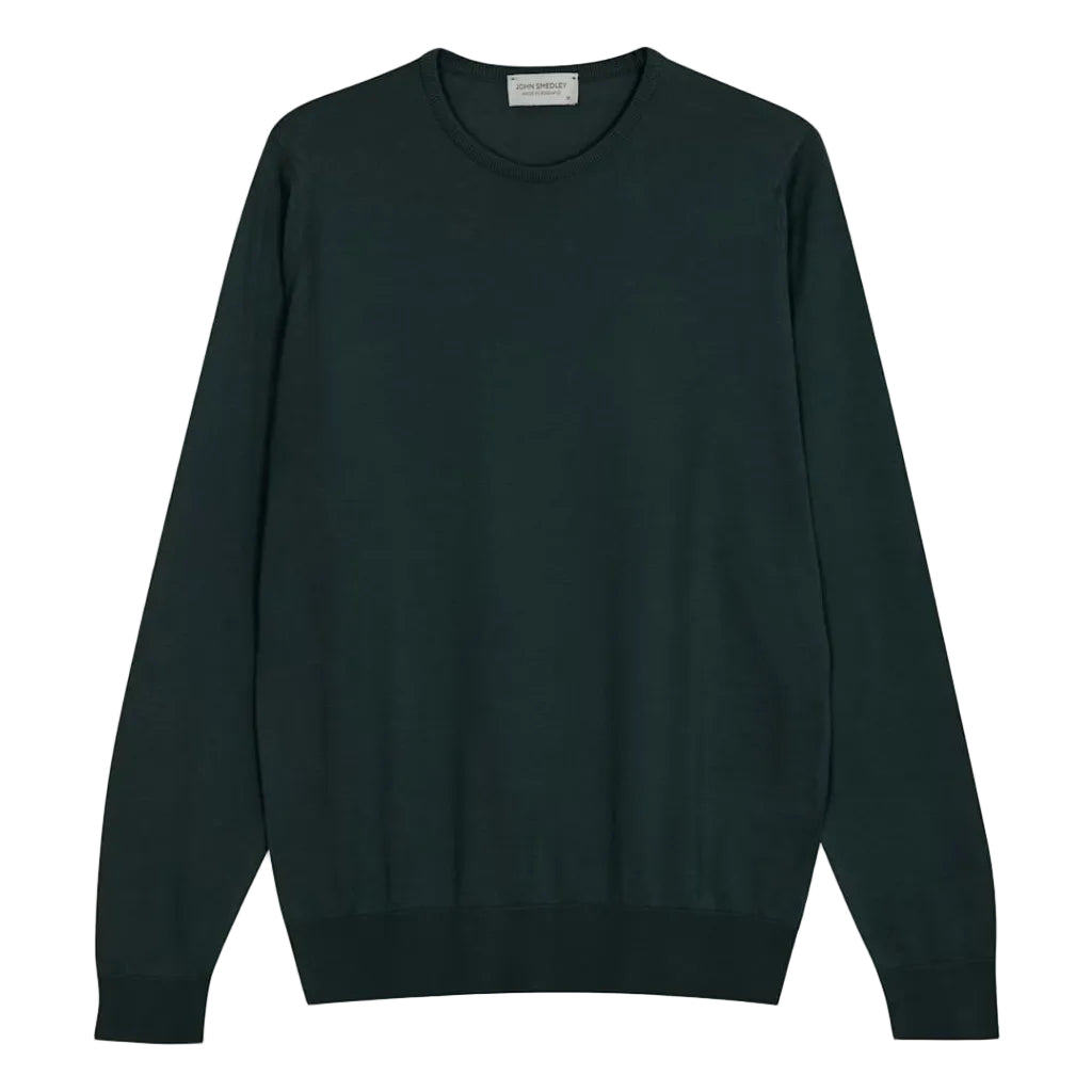 JOHN SMEDLEY Hatfield Crew Neck Knit RAINFOREST