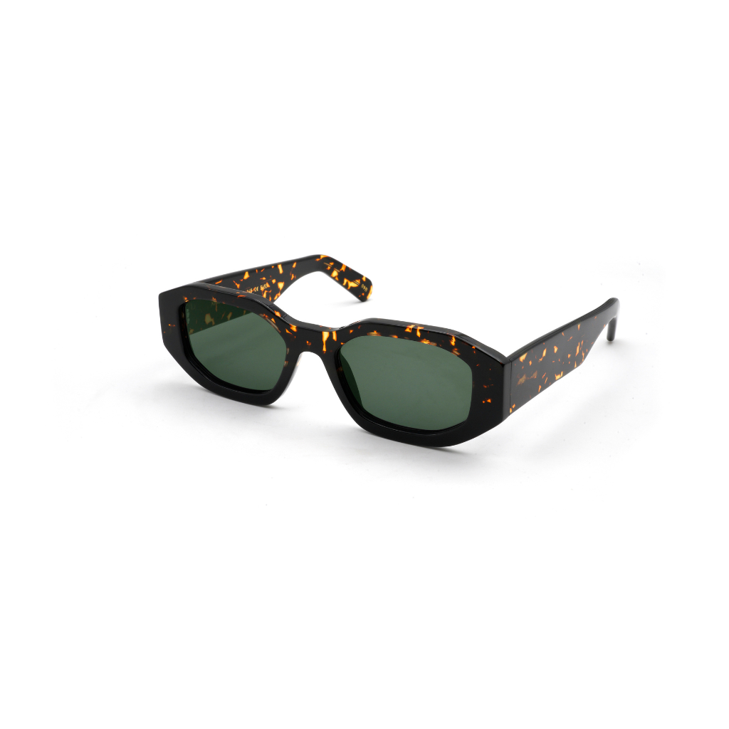L.G.R KHARTOUM Sunglasses HAVANA SCURO