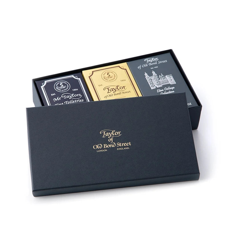 TAYLOR OF OLD BOND STREET Mixed Bath Soap 200g (Pack of 3)