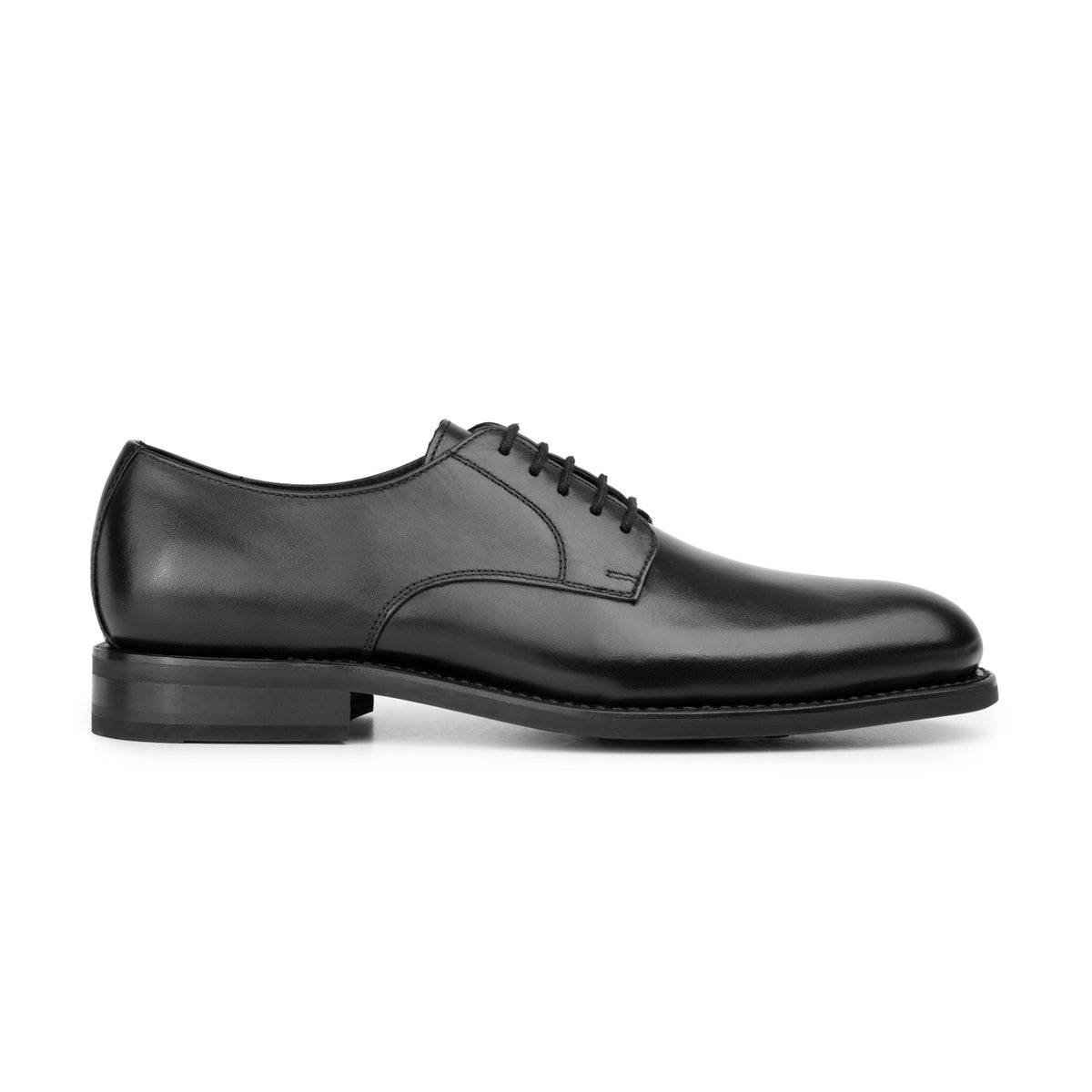 HENRY BUCKS London Derby Rubber Sole BLACK