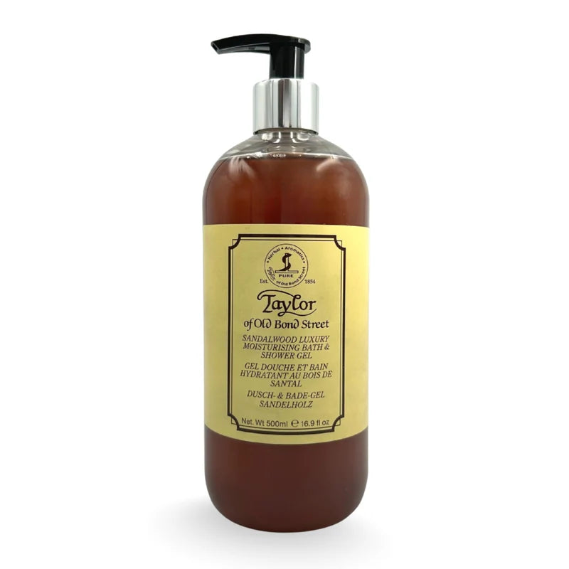 TAYLOR OF OLD BOND STREET Sandalwood Bath & Shower Gel 500ml