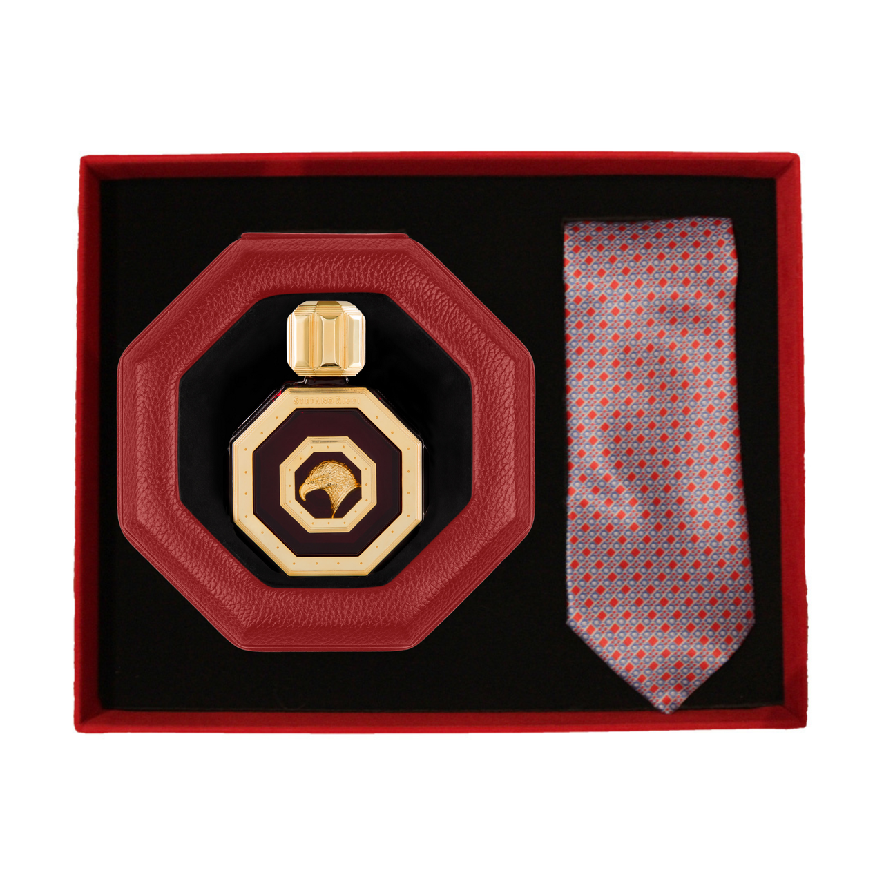 STEFANO RICCI Tie Gift Set RED