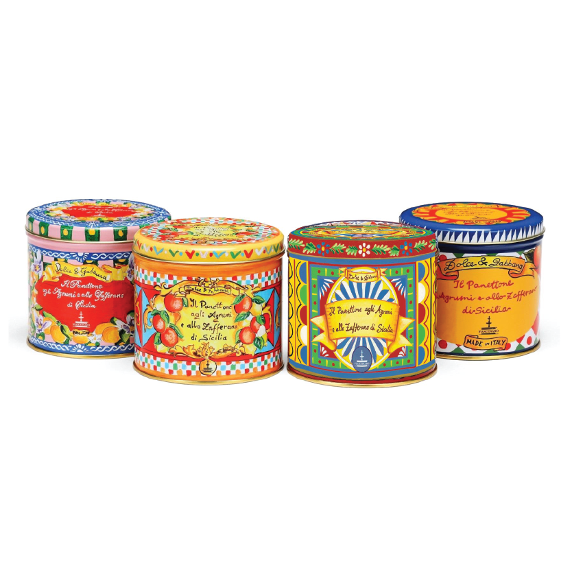 DOLCE & GABBANA Sicilian Fruits & Saffron Mini Panettone 100g