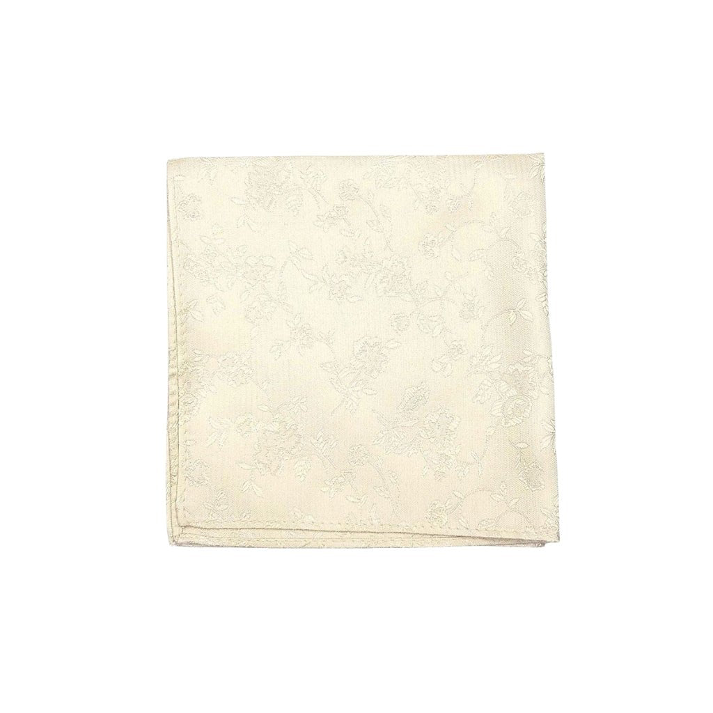 ABELARD Paisley Pocket Square IVORY - Henry BucksPocket Squares52SS230039 - IVRY