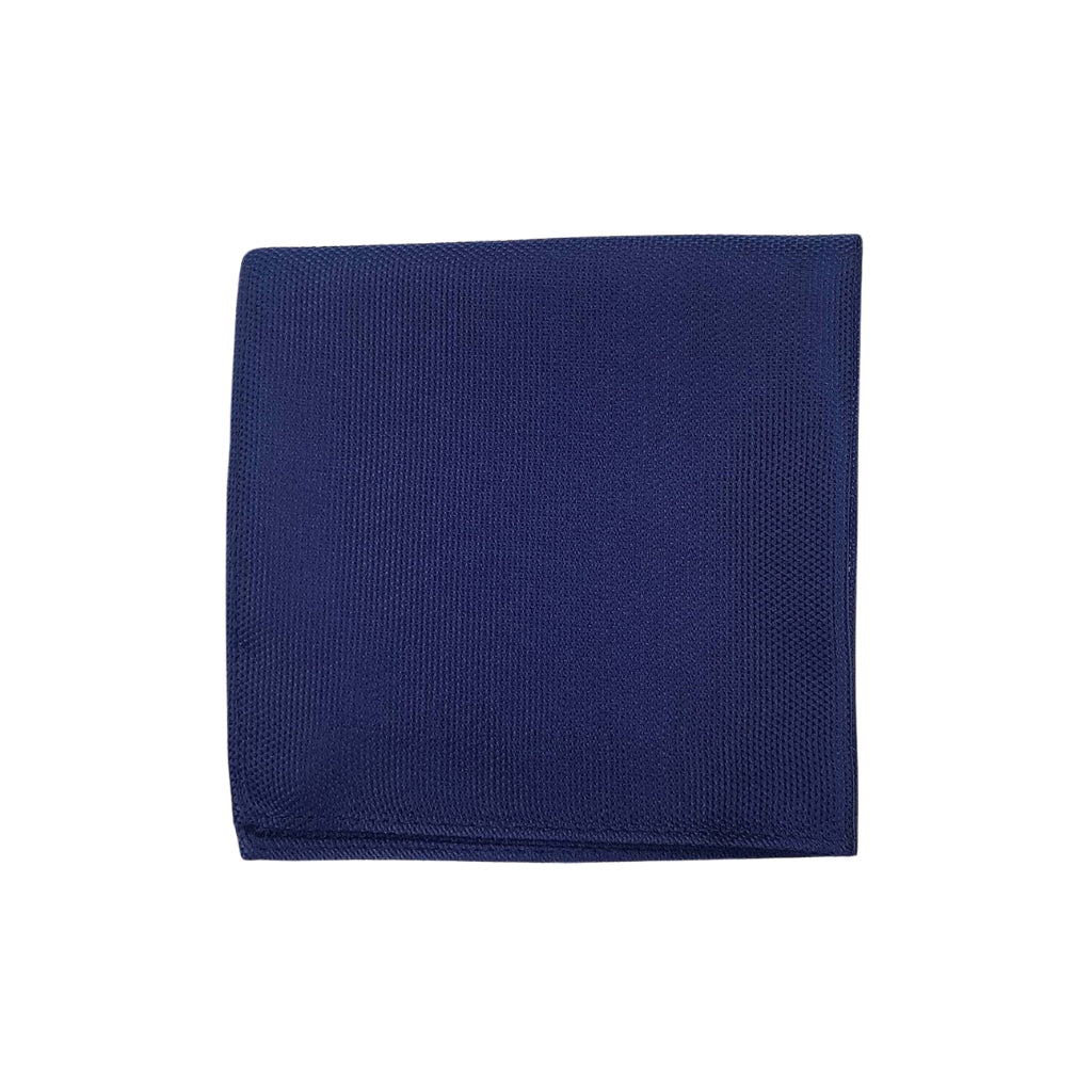 ABELARD Pocket Square PLAIN NAVY - Henry BucksPocket Squares52AW220092 - NAVY