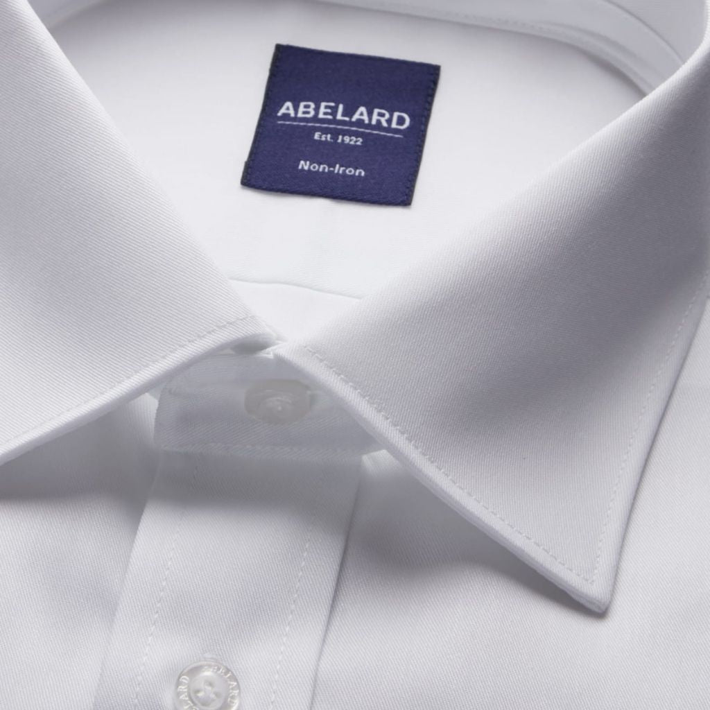 ABELARD Super Non - Iron Cotton Twill Shirt - Henry Bucks