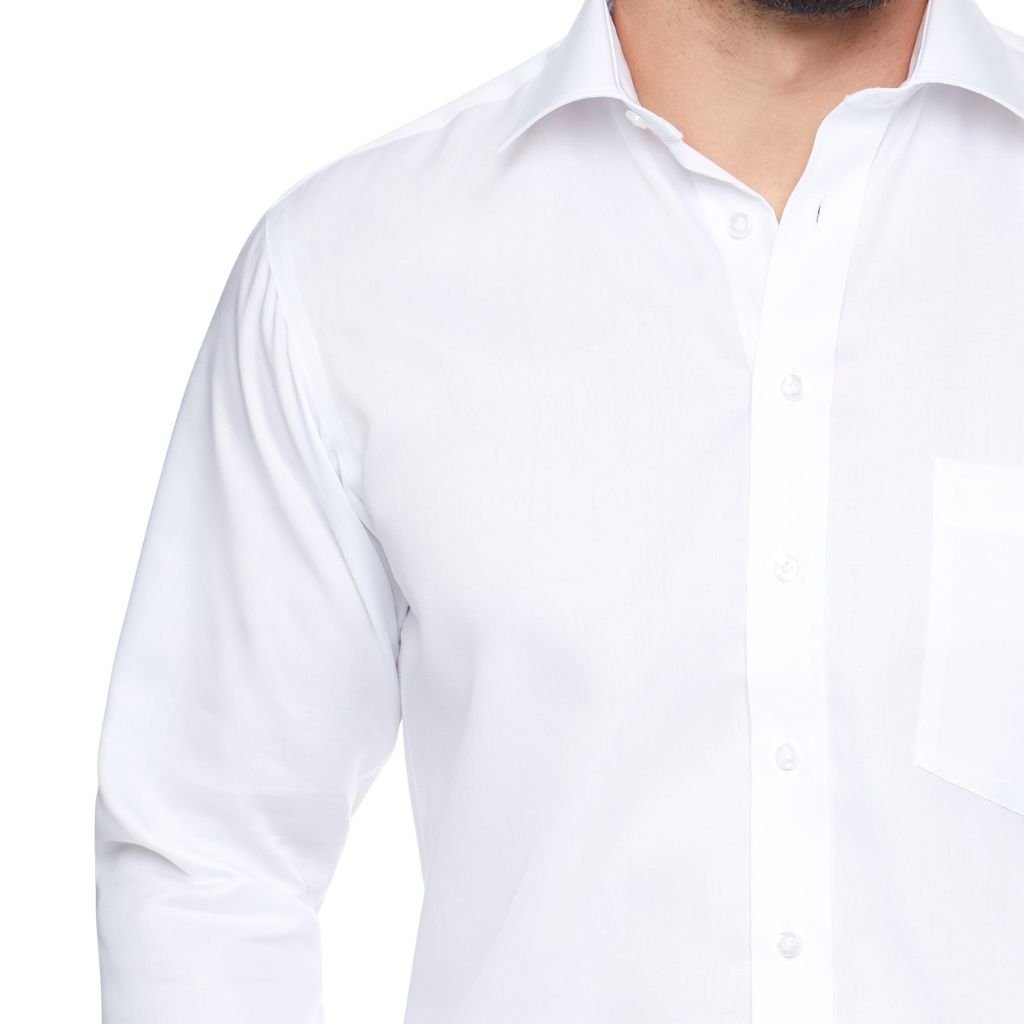 ABELARD Super Non - Iron Cotton Twill Shirt - Henry Bucks