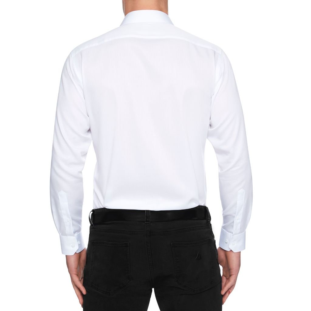 ABELARD Super Non - Iron Cotton Twill Shirt - Henry Bucks