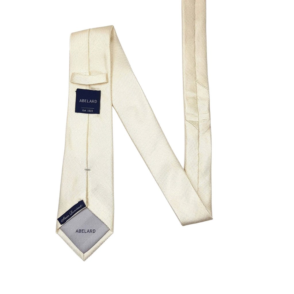 ABELARD Tie IVORY - Henry BucksTies13AW220001 - IVRY