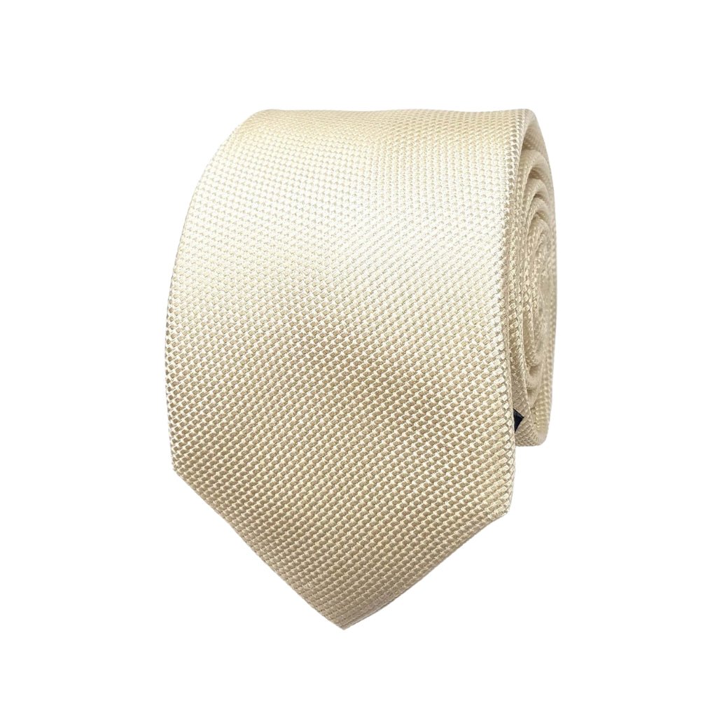 ABELARD Tie IVORY - Henry BucksTies13AW220001 - IVRY