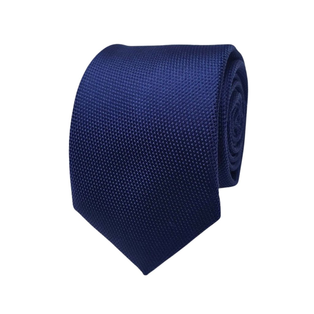 ABELARD Tie NAVY - Henry BucksTies13AW220001 - NAVY