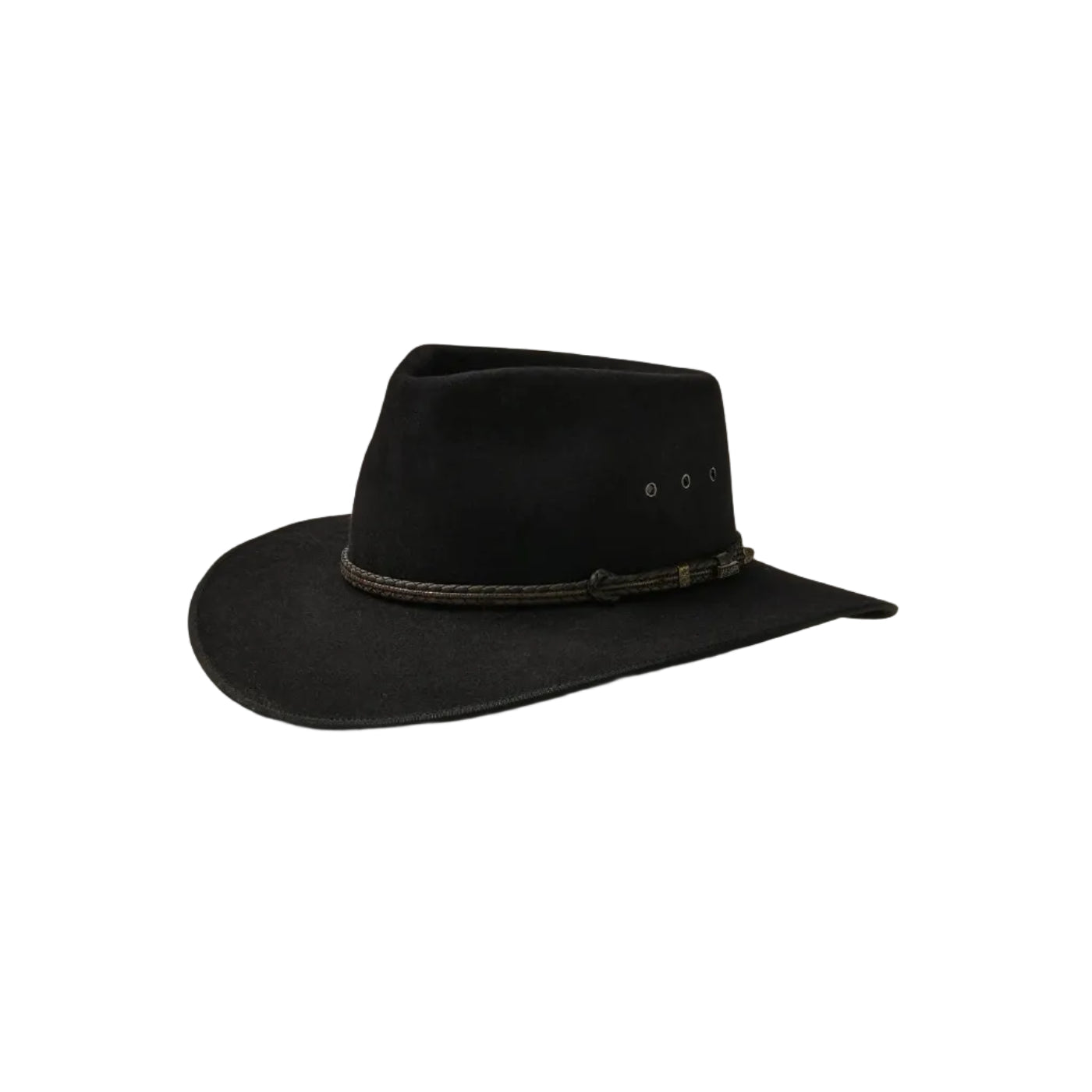 AKUBRA Cattleman Hat BLACK (*IN-STORE ONLY) - Henry Bucks