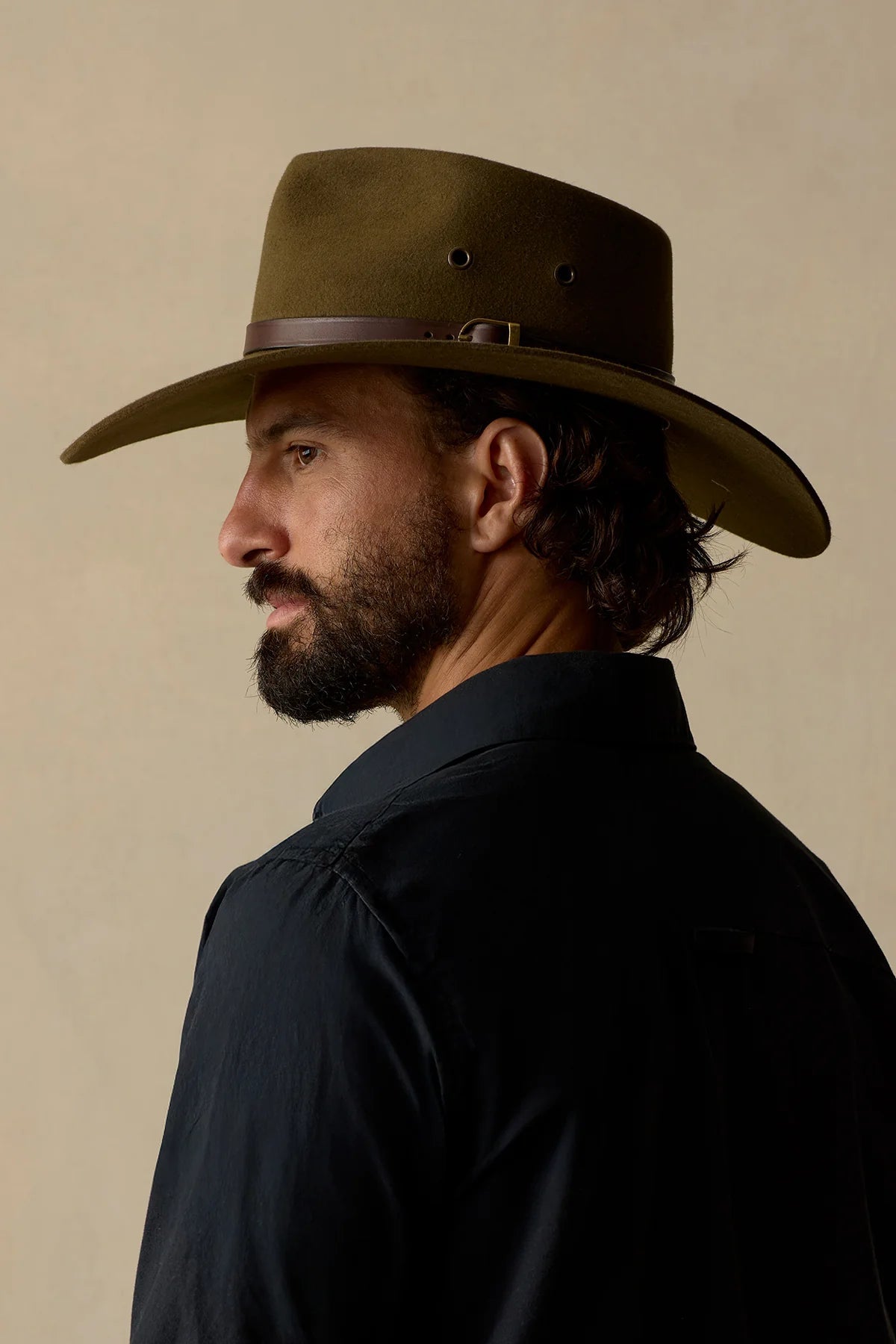 AKUBRA Territory Hat KHAKI (*IN-STORE ONLY) - Henry Bucks