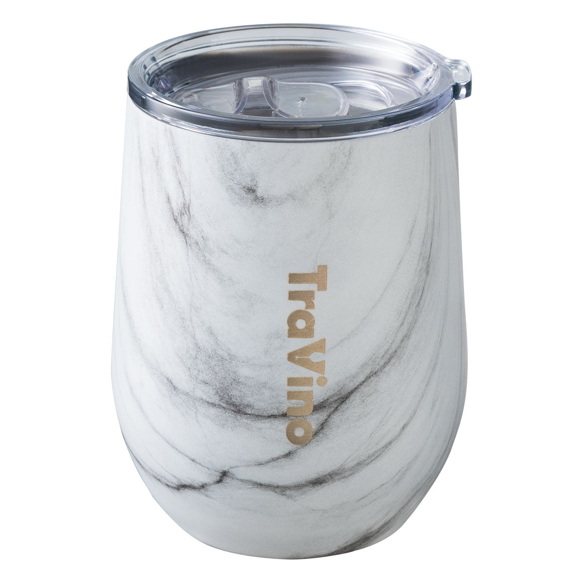 ALCOHOLDER TraVino Stemless Vacuum Insulated Tumbler 355ML MARBLE - Henry Bucks