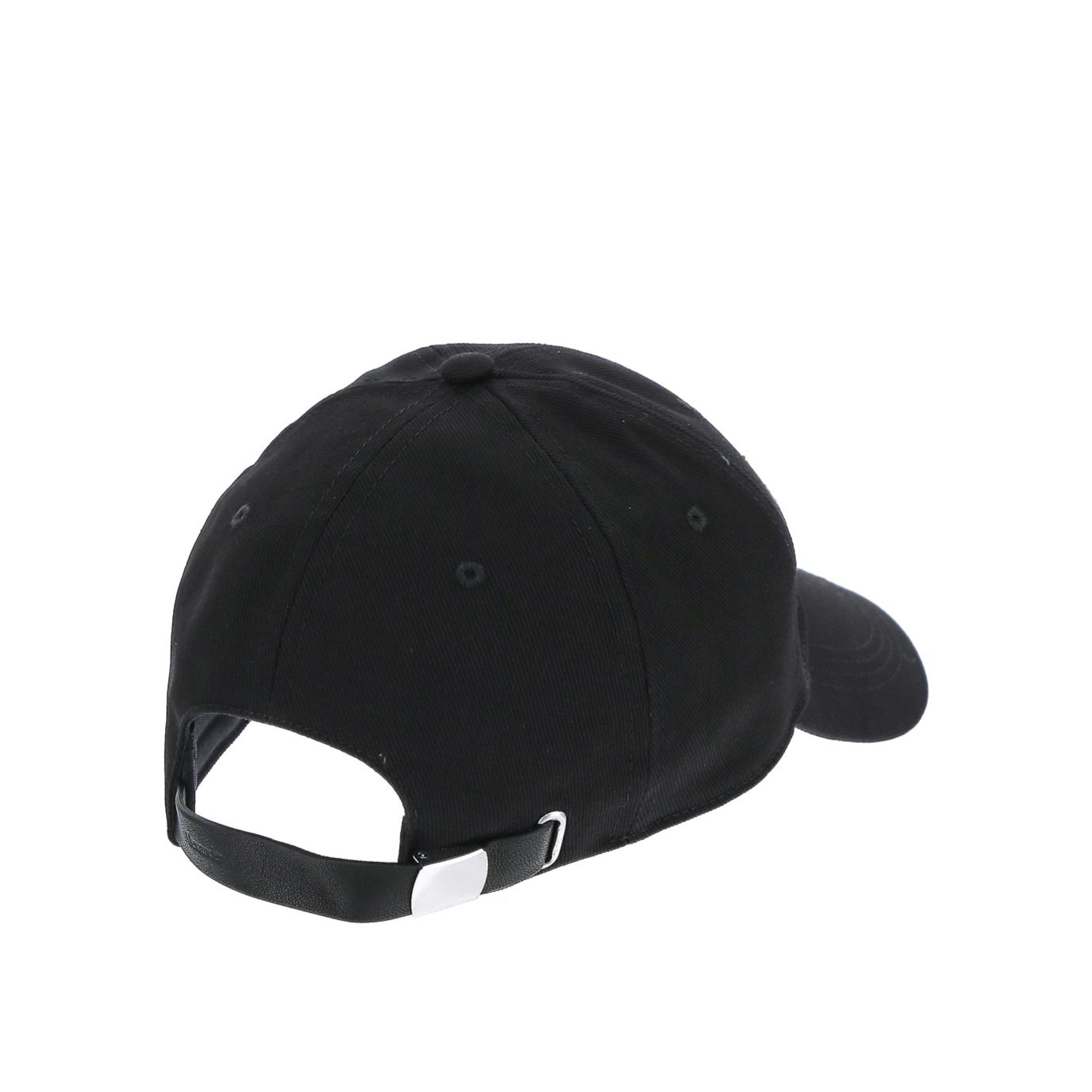 ALEXANDER McQUEEN Cap BLACK/WHITE - Henry BucksHats70LUX23005 - BLKWHT - SM