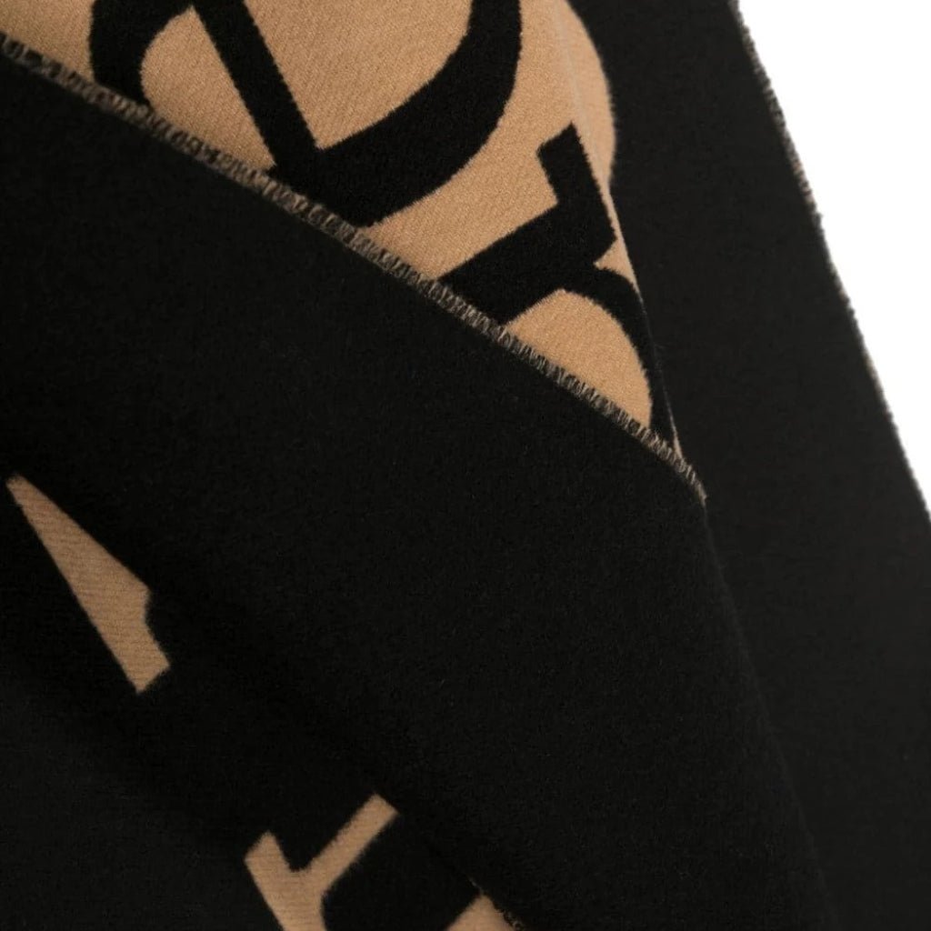 ALEXANDER McQUEEN Scarf BROWN/BLACK - Henry Bucks