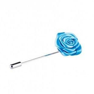 Aqua Flower Lapel Pin - Henry BucksLapel Pin52610 - 79