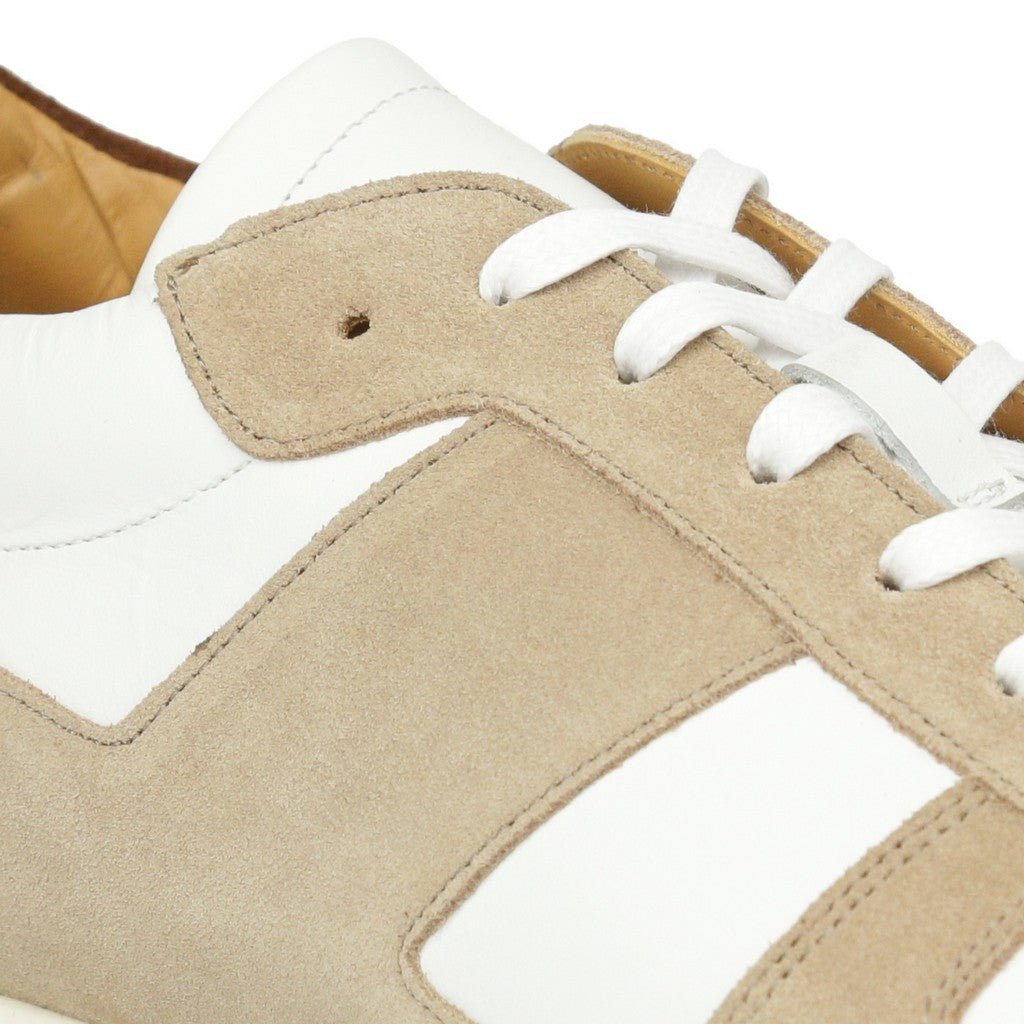 ARTIGIANO ROMA Multi Suede Sneaker SAND - Henry Bucks