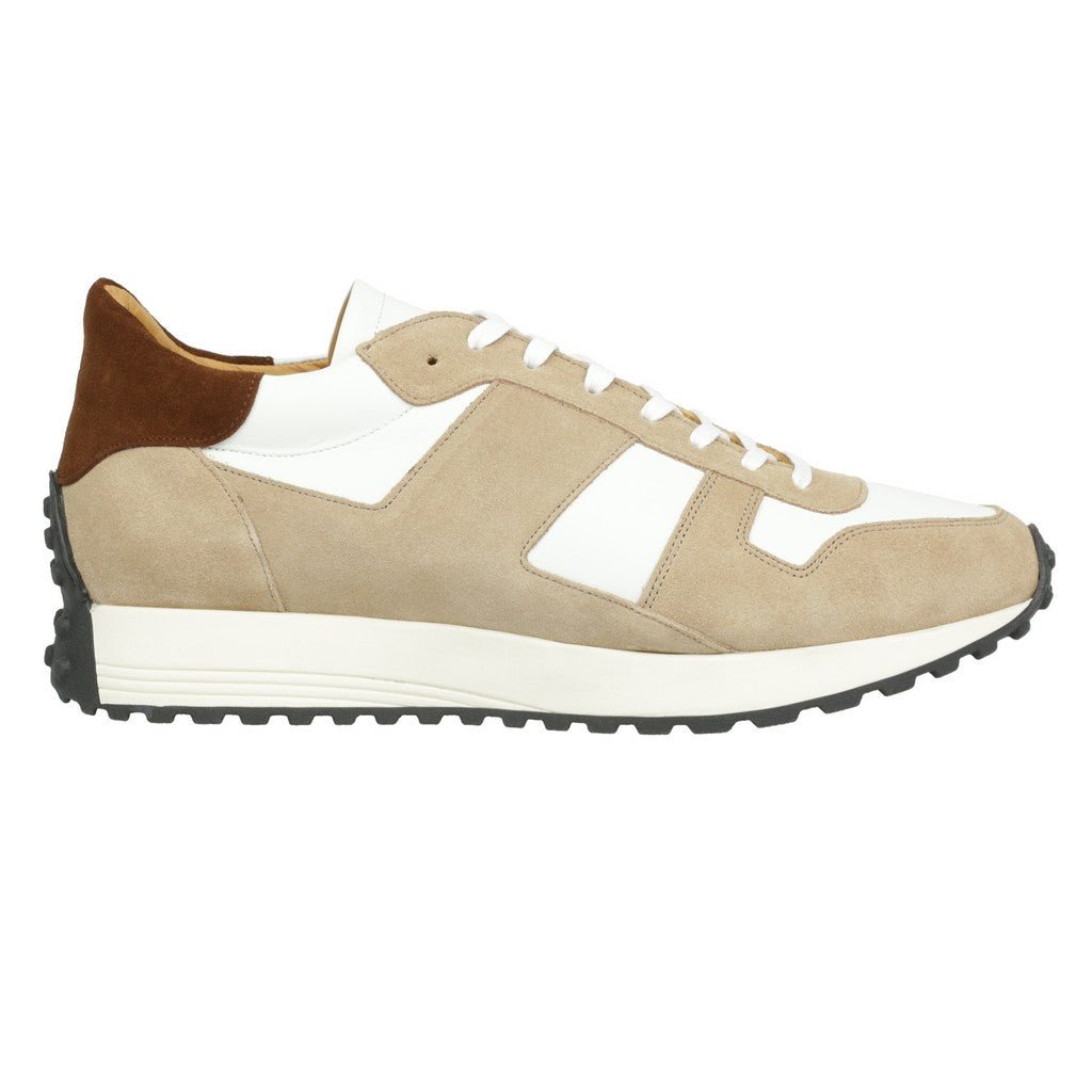 ARTIGIANO ROMA Multi Suede Sneaker SAND - Henry Bucks