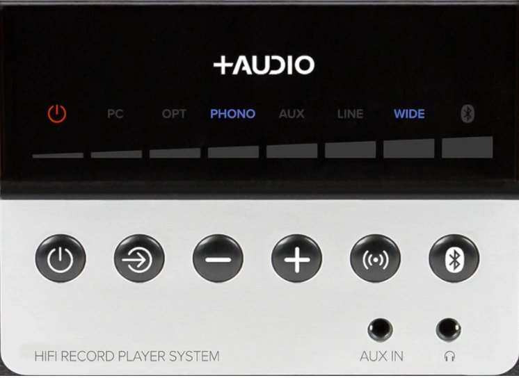 +AUDIO THE+ Record Bluetooth Speaker Player MAPLE (Online only*) - Henry Bucks