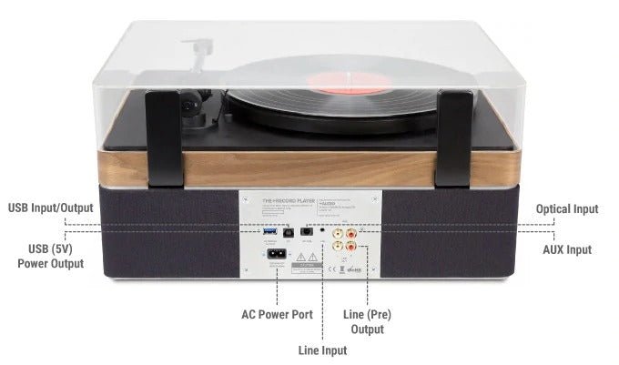 +AUDIO THE+ Record Bluetooth Speaker Player SE MAPLE (Online only*) - Henry Bucks