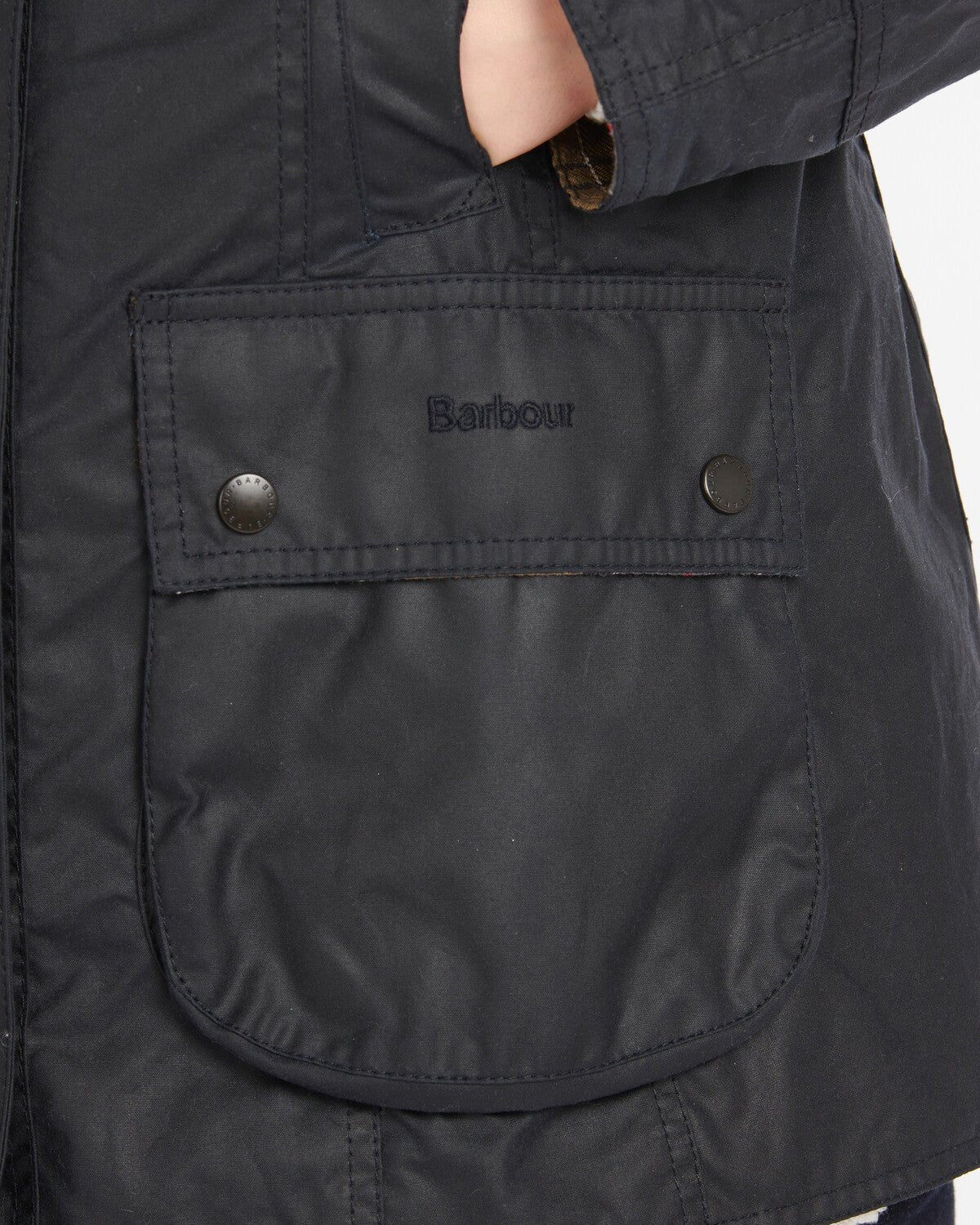 BARBOUR Beadnell Wax Jacket NAVY - Henry BucksWOMENSWEAR40AW230012 - NAVY - 8