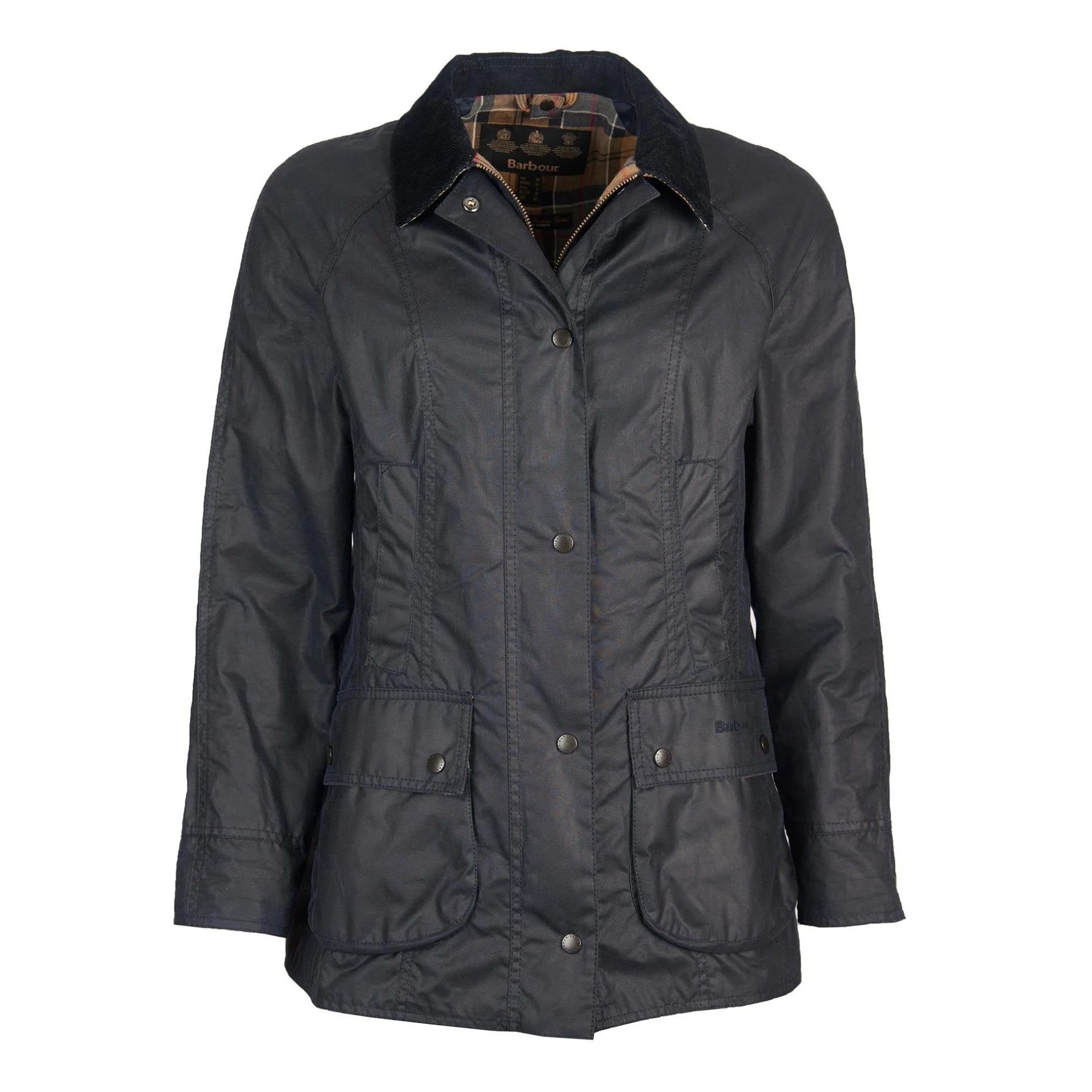 BARBOUR Beadnell Wax Jacket NAVY - Henry BucksWOMENSWEAR40AW230012 - NAVY - 8