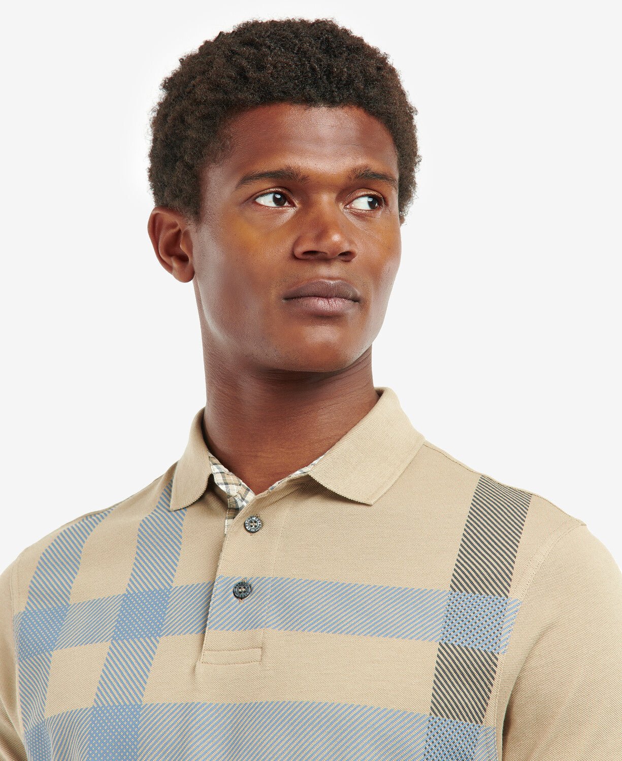 BARBOUR Blaine Polo STONE - Henry BucksPolo38AW230041 - STON - SM