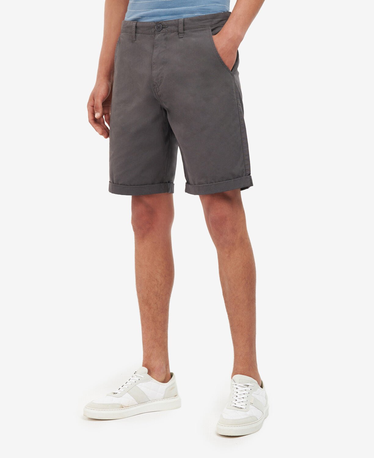 BARBOUR Glendale Shorts ASHPHALT - Henry BucksShorts38AW230070 - ASHPH - 34