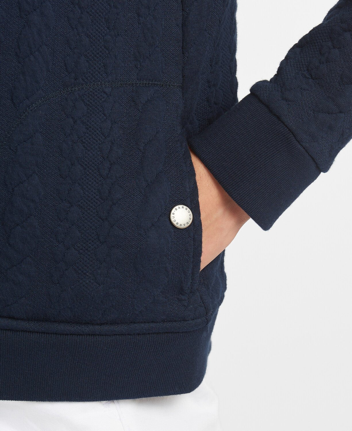 BARBOUR LADIES Kelsey Knit Jacket NAVY - Henry BucksWOMENSWEAR40AW230003 - NAVY - 6