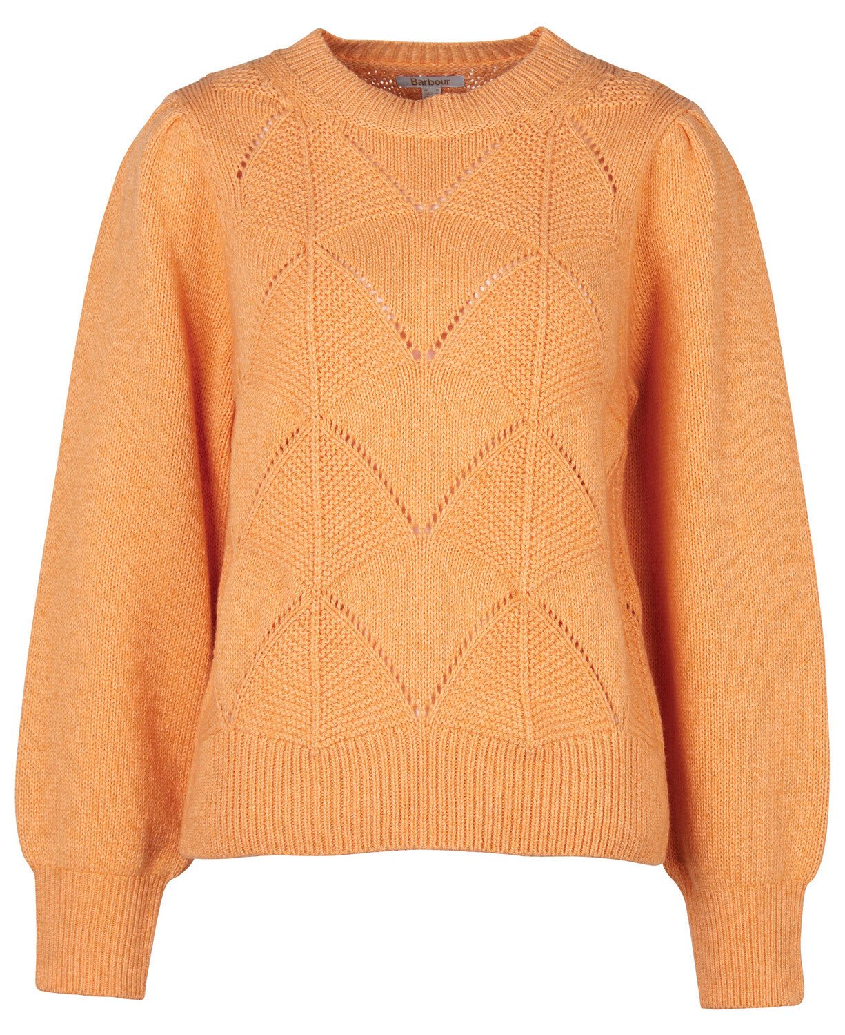 BARBOUR LADIES Leilani Knit Jumper PAPAYA - Henry BucksWOMENSWEAR40AW230002 - PPYA - 6