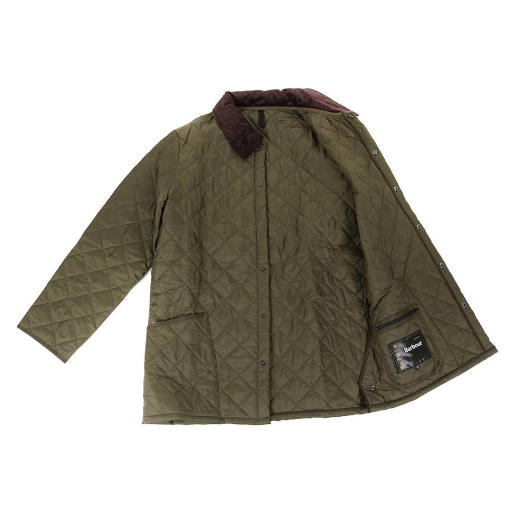 BARBOUR Liddesdale Quilt Jacket OLIVE - Henry Bucks