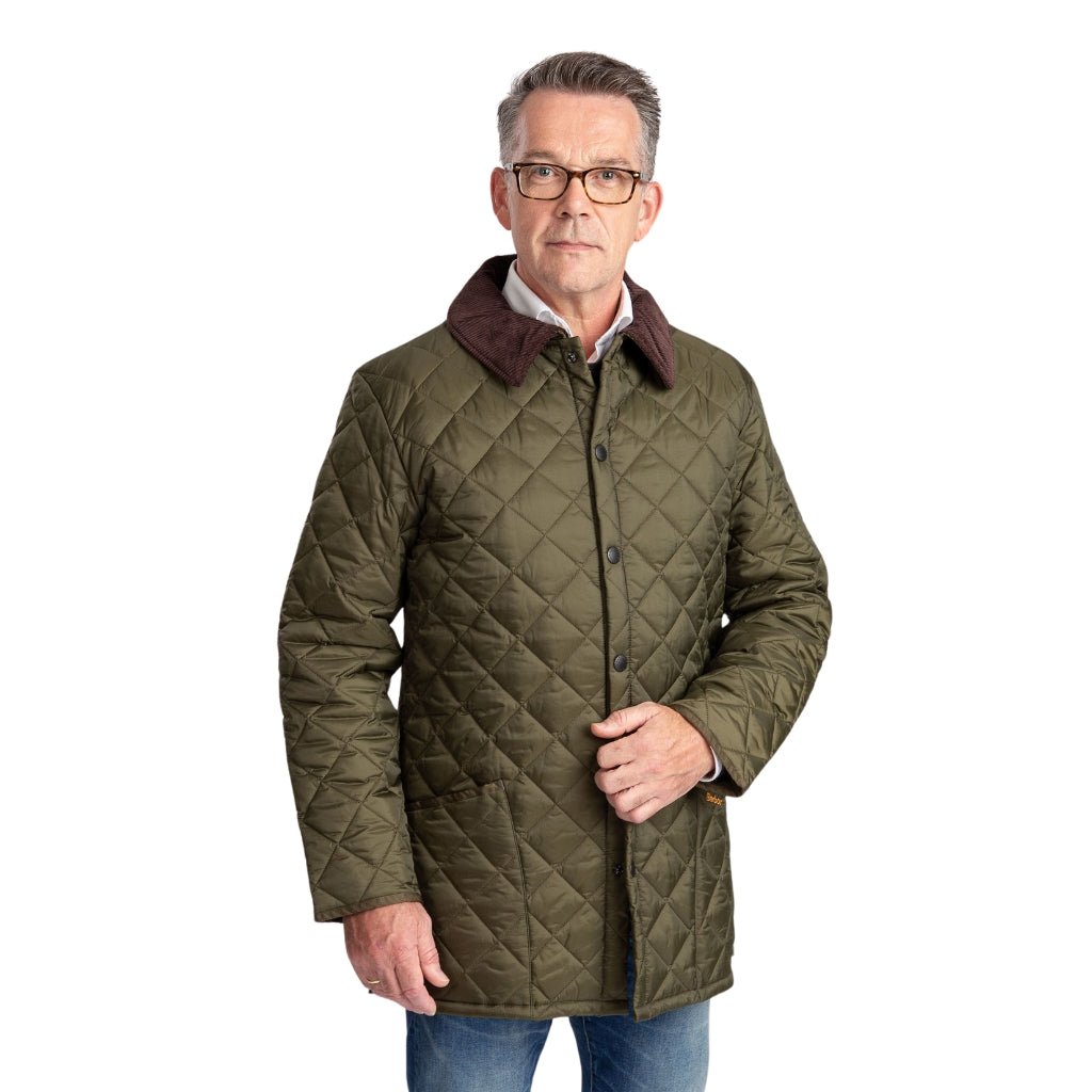 BARBOUR Liddesdale Quilt Jacket OLIVE - Henry Bucks