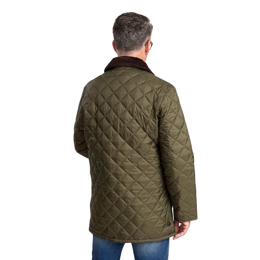 BARBOUR Liddesdale Quilt Jacket OLIVE - Henry Bucks