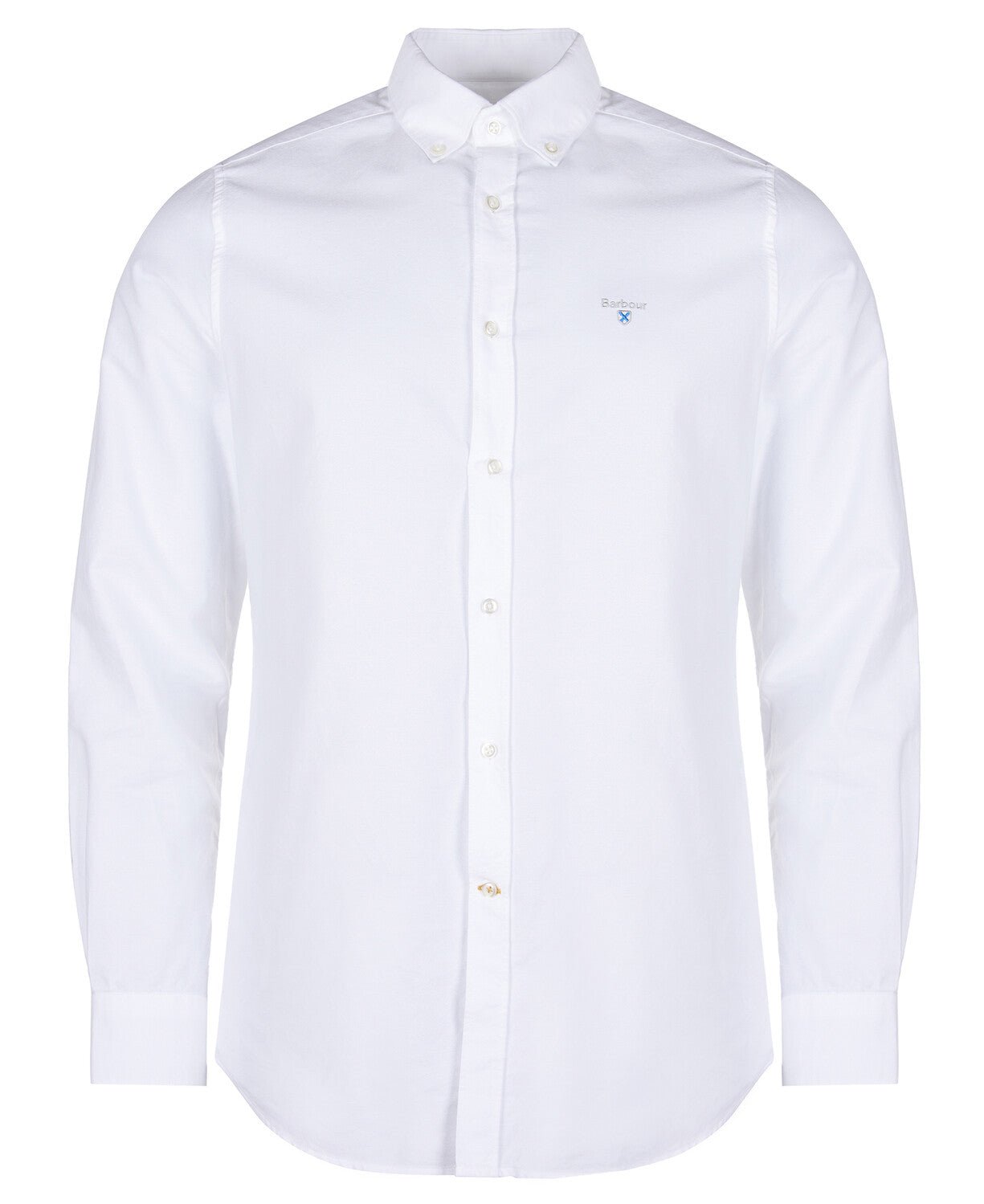 BARBOUR Oxford Tailored Shirt WHITE - Henry BucksShirts38AW230053 - WHTE - SM