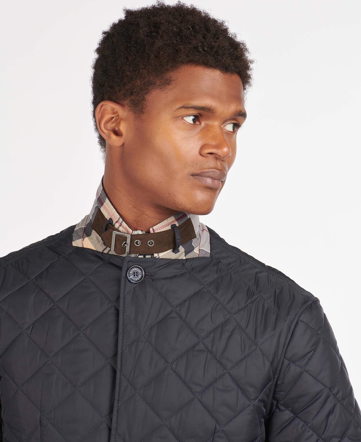 BARBOUR Sander Quilted Jacket NAVY - Henry BucksCasual Jackets38AW230048 - NAVY - SM