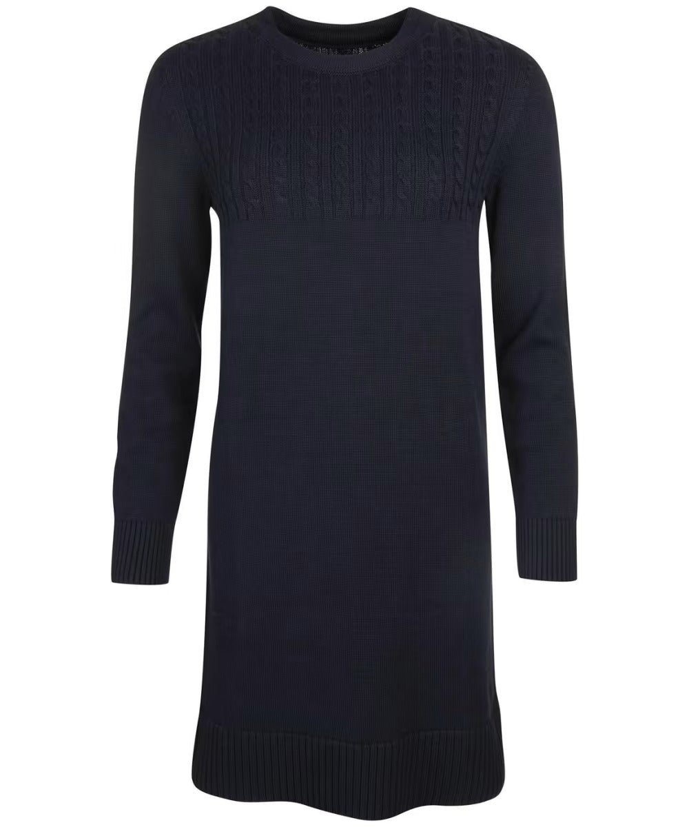 BARBOUR Stitch Guernsey Knit Dress NAVY - Henry BucksWOMENSWEAR46AW220677 - NAVY - 8