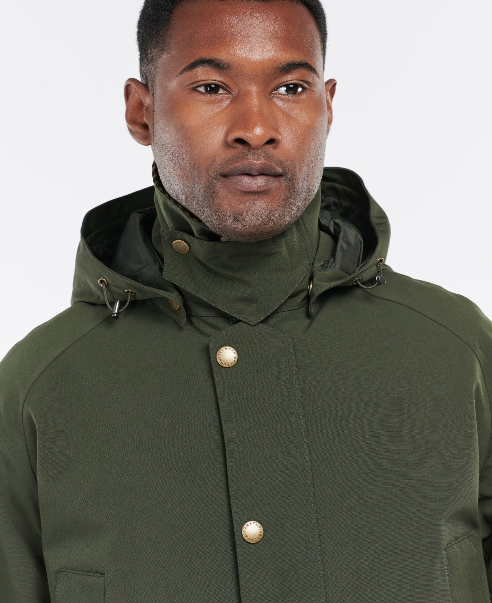 BARBOUR Waterproof Ashby Jacket SAGE - Henry Bucks