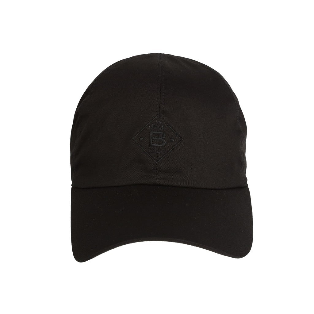 BEAUCAIRE Cotton Baseball Cap BLACK - Henry Bucks