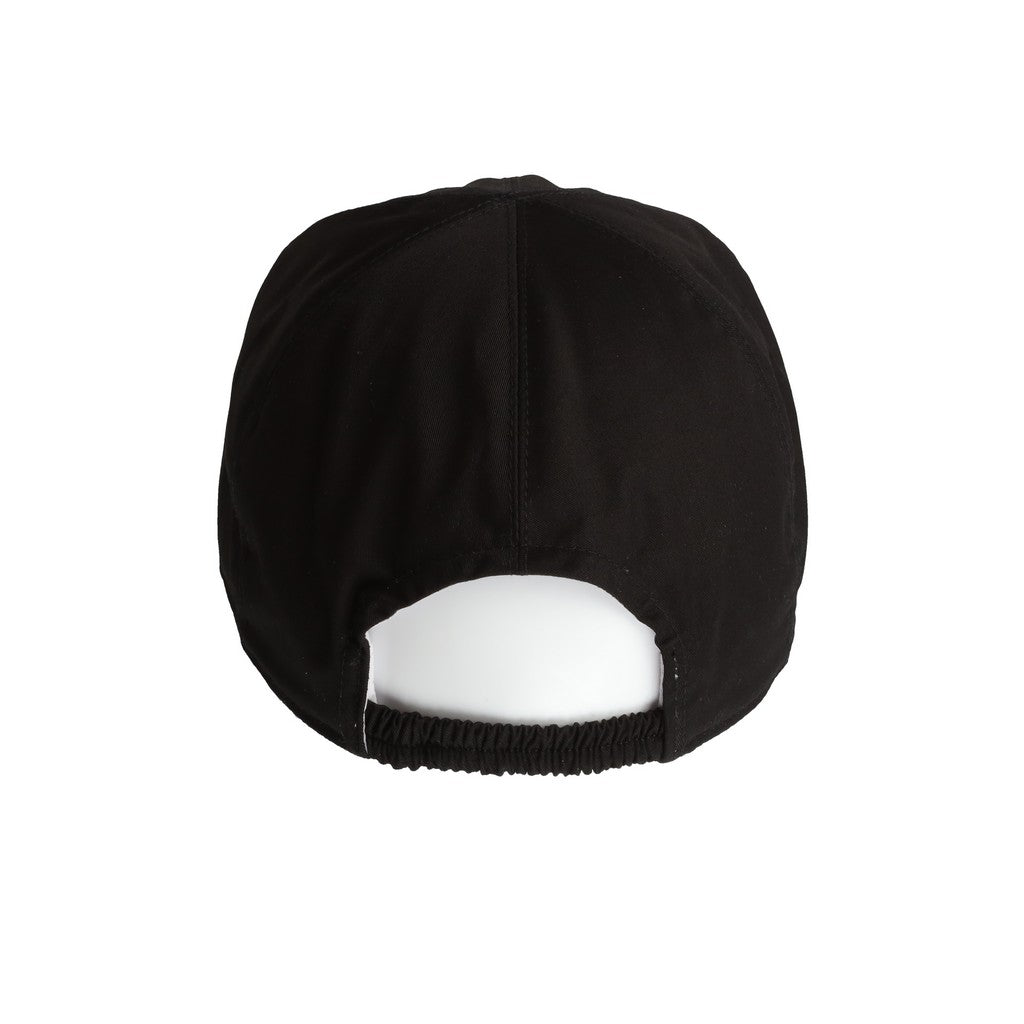 BEAUCAIRE Cotton Baseball Cap BLACK - Henry Bucks
