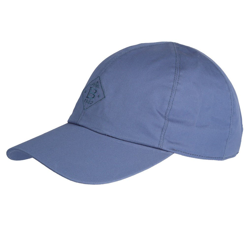 BEAUCAIRE Cotton Baseball Cap INDIGO - Henry Bucks