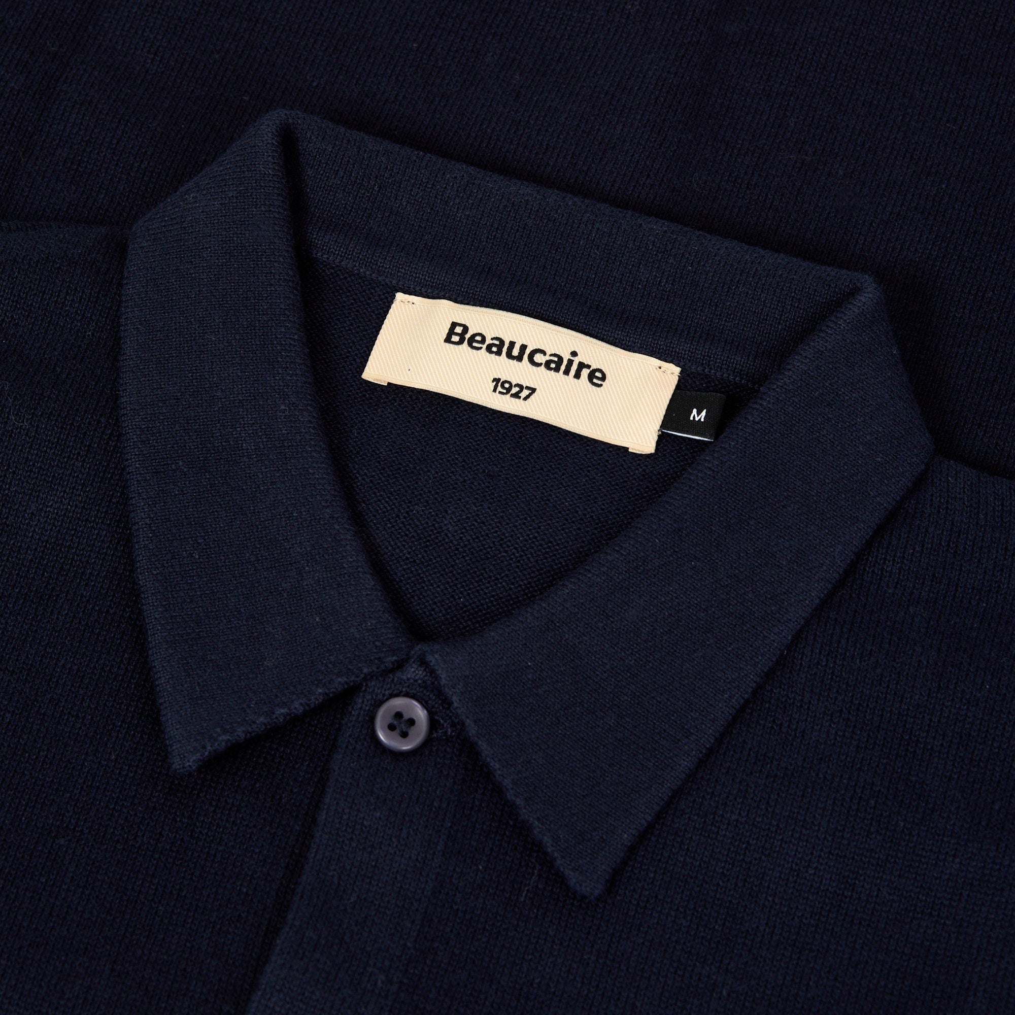 BEAUCAIRE Cotton Short Sleeve Shirt NAVY - Henry BucksShirts46SS220016 - NAVY - M