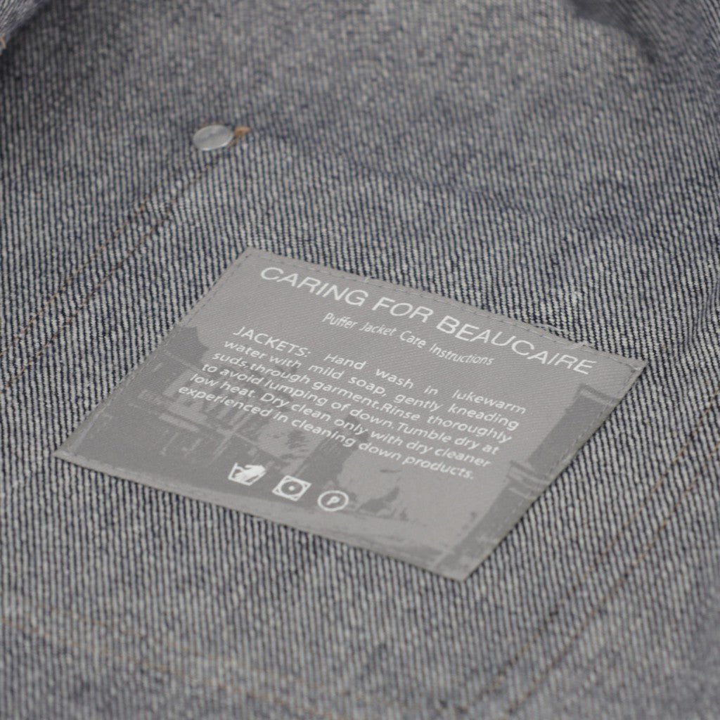BEAUCAIRE Dark Denim Jacket INDIGO - Henry Bucks