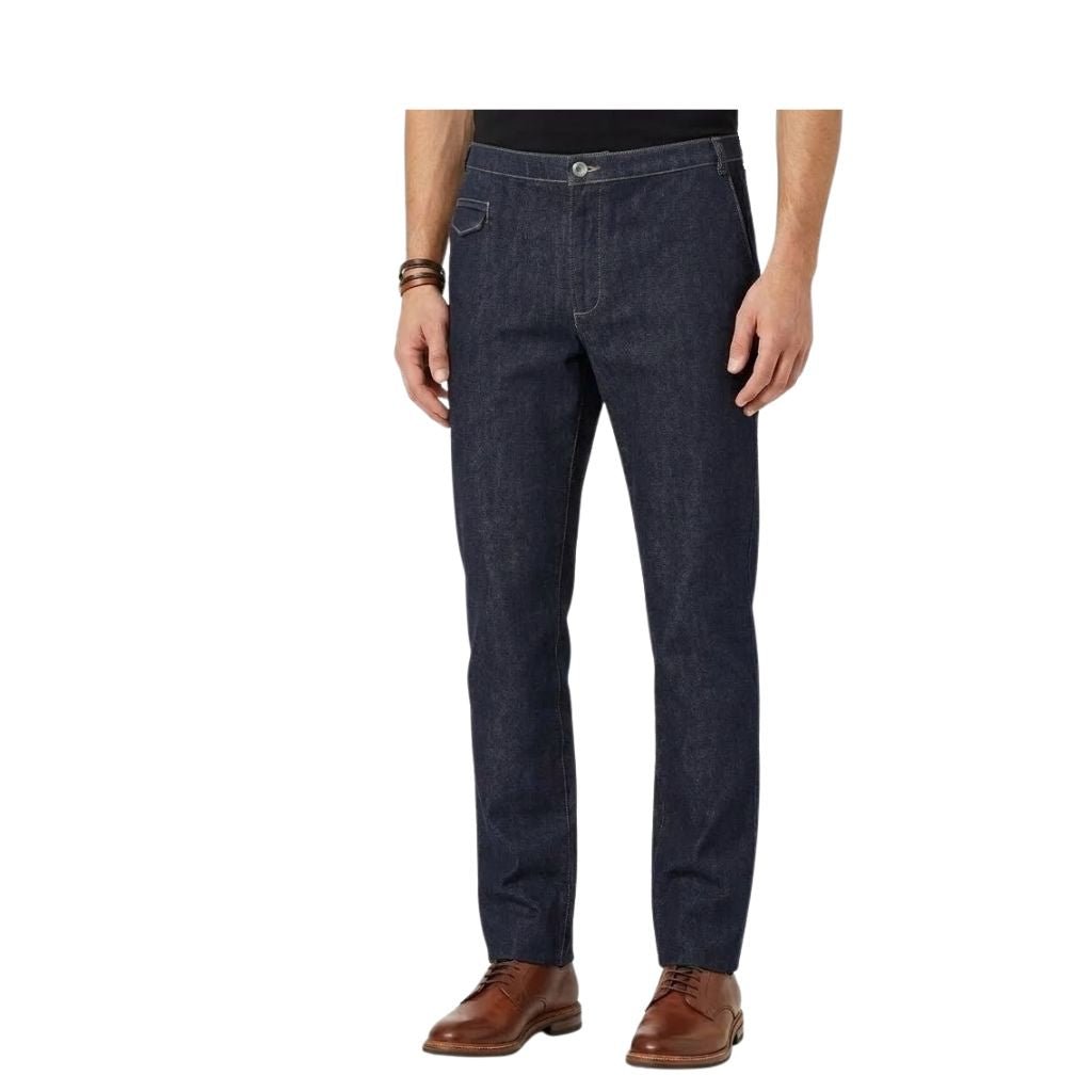 BEAUCAIRE Dark Denim Jeans INDIGO REG - Henry Bucks