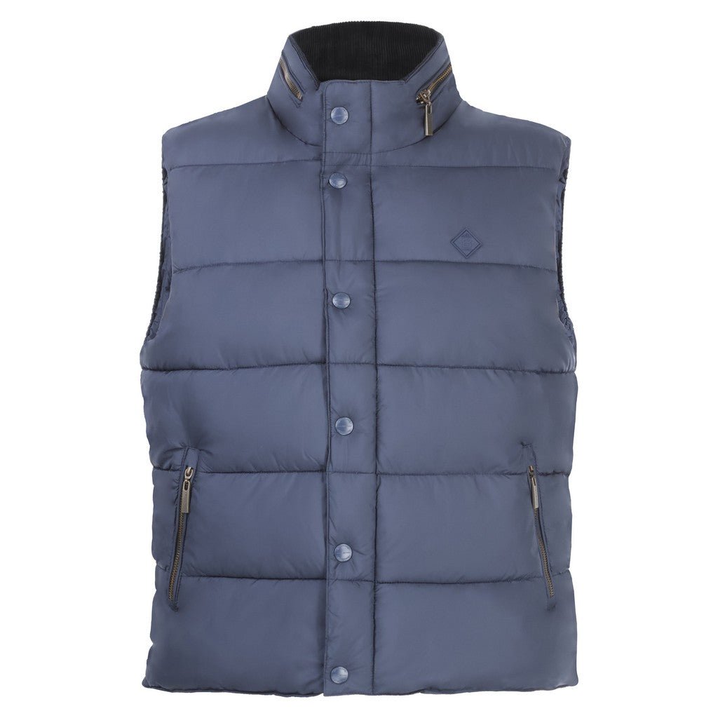 BEAUCAIRE Fred Puffer Gilet NAVY REG - Henry Bucks